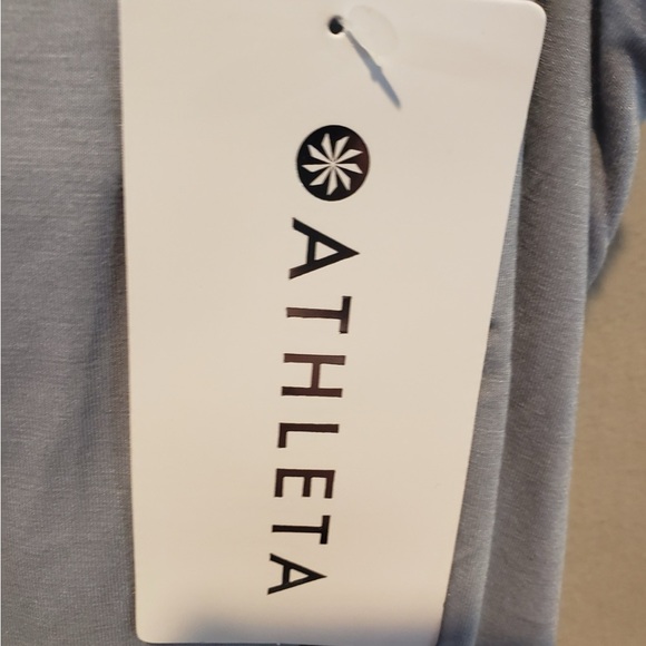 Athleta Women's Soft Grey  Racerback Tank Top - Picture 5 of 5